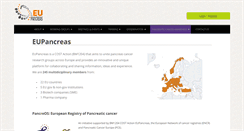 Desktop Screenshot of eupancreas.com